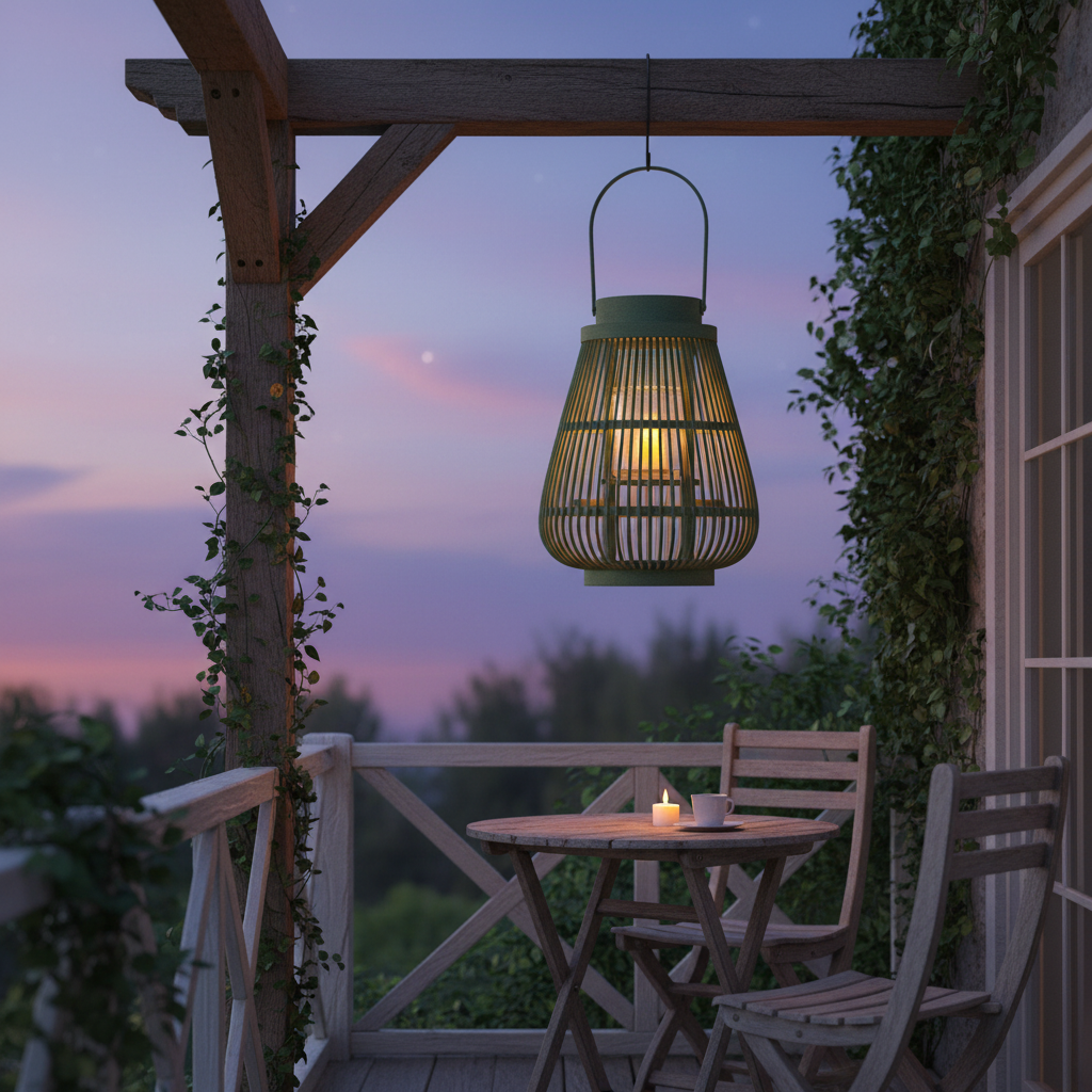 Windlicht Laterne Rattan Grün – Rund oder Eckig | Cottage & Landhausstil {{ Shabby Chic und Landhaus Deko }} {{ www.Stein-Alt.de The cosy Cottage }}