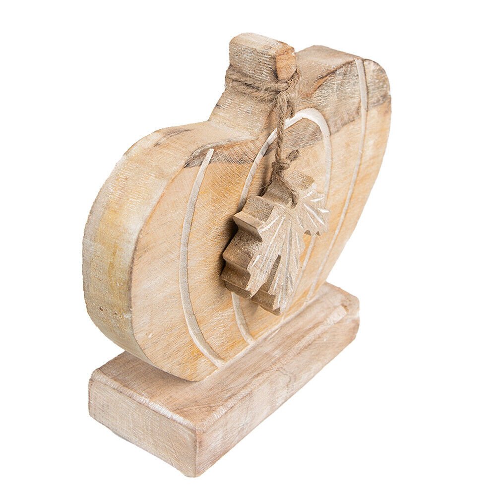 Kürbis Deko Holz Herbst - Ahornblatt Figur Herbstdekoration Halloween stehend {{ Shabby Chic und Landhaus Deko }} {{ www.Stein-Alt.de }}